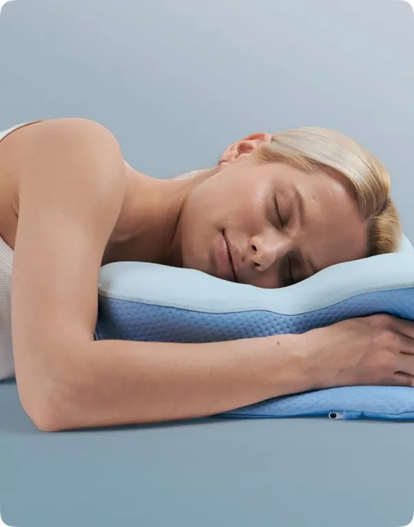 Derila Ergo pillow for stomach sleeping